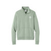 Hammer Black Widow Nike Ladies Club Fleece Sleeve Swoosh 1/2-Zip Pullover, Jade Horizon