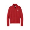 Hammer Black Widow Nike Ladies Club Fleece Sleeve Swoosh 1/2-Zip Pullover, University Red
