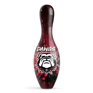 OTB NCAA georgia Paint Splash bowling pin