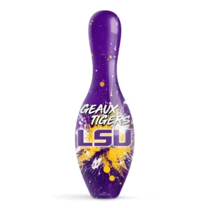 OTB NCAA lsu Paint Splash bowling pin