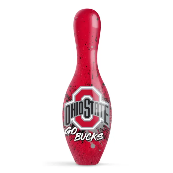 OTB NCAA ohio state Paint Splash bowling pin