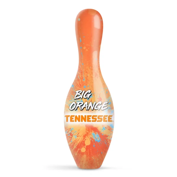 OTB NCAA tennessee Paint Splash bowling pin
