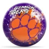 OTB NCAA clemson Paint Splash bowling ball