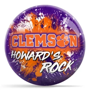 OTB NCAA clemson Paint Splash bowling ball