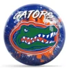 OTB NCAA florida Paint Splash bowling ball