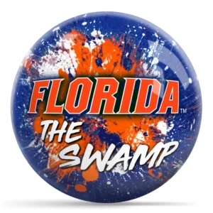 OTB NCAA florida Paint Splash bowling ball