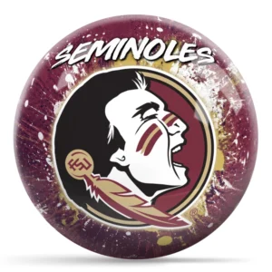 OTB NCAA florida state Paint Splash bowling ball