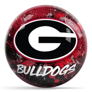 OTB NCAA georgia Paint Splash bowling ball