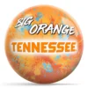 OTB NCAA tennessee Paint Splash bowling ball