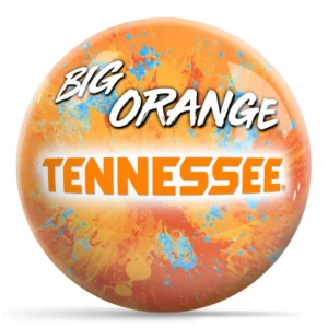 OTB NCAA tennessee Paint Splash bowling ball