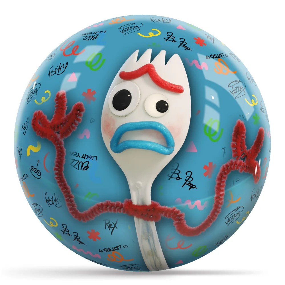 Disney Toy Story forky 1 bowling ball