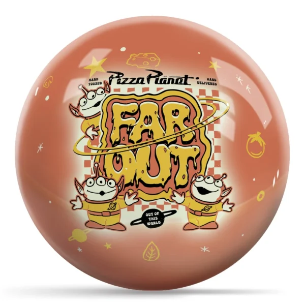Disney Toy Story pizza planet 2 bowling ball