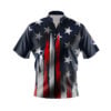 Plain We the People Xpress Ship Rocket Bowling Jersey