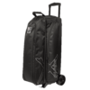 KR Hybrid 3 Ball Triple Roller Black Bowling Bag