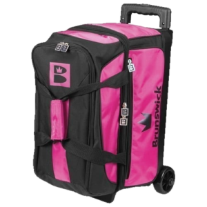 Brunswick Blitz Double 2 Ball Roller Pink Bowling Bag