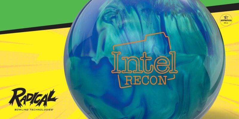 Radical Intel Recon Hybrid bowling ball launch banner