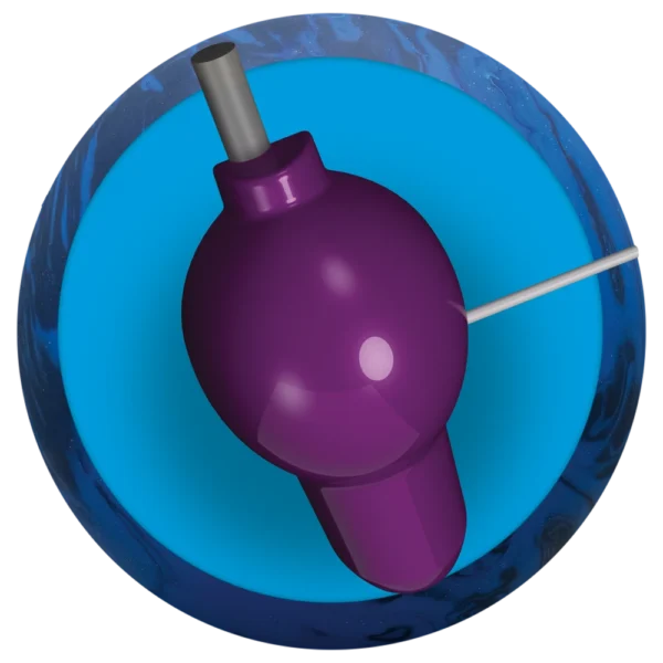 Radical Vexed Variant bowling ball core (13-12 lb)
