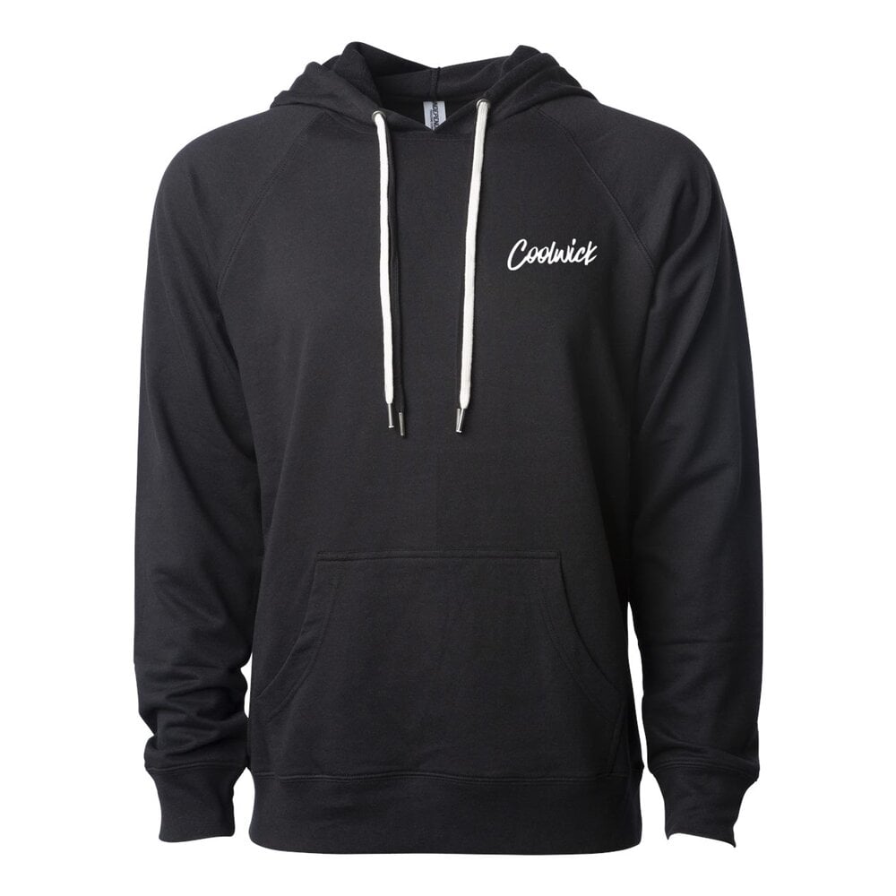 CoolWick CoolWick Unisex Loopback Terry Bowling Hoodie - Black