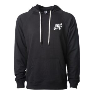 Swag CoolWick Unisex Loopback Terry Bowling Hoodie - Black
