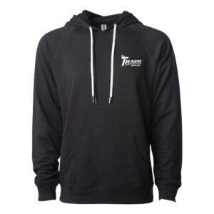 Track CoolWick Unisex Loopback Terry Bowling Hoodie - Black