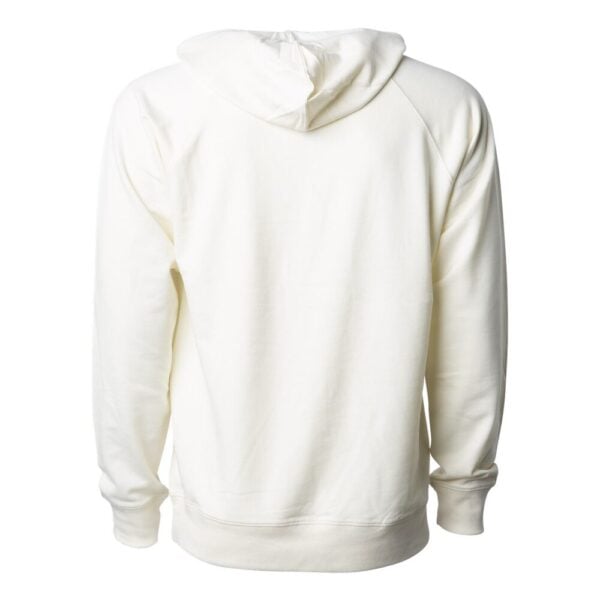 CoolWick Unisex Loopback Terry Bowling Hoodie back - Bone