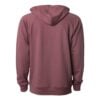 CoolWick Unisex Loopback Terry Bowling Hoodie back - Port