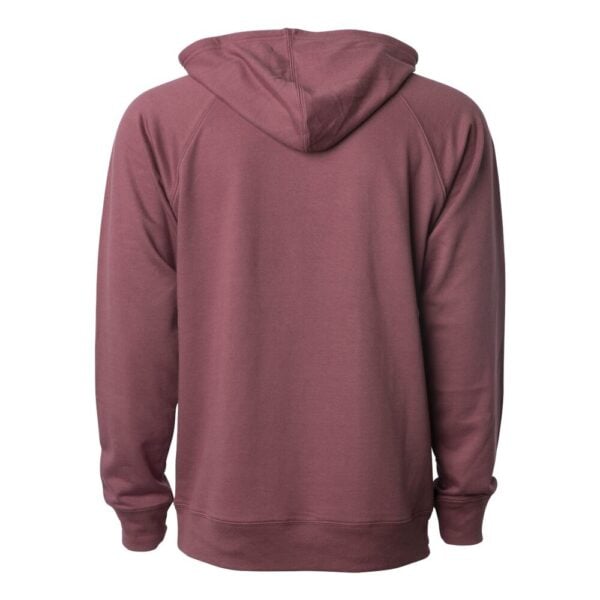 CoolWick Unisex Loopback Terry Bowling Hoodie back - Port