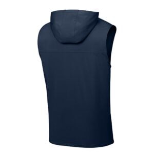 ST858 Sleeveless Hooded 1/4-Zip back - True Navy