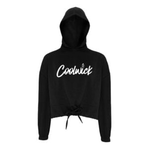 CoolWick CoolWick Women's Cropped Bowling Hoodie - Black