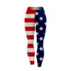 12Bagger Reign American Flag CoolWick Women’s Leggings back