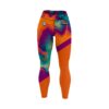 12Bagger Reign Paint Swirl CoolWick Women’s Leggings front