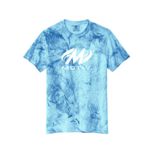 Motiv CoolWick Heavyweight Color Blast Bowling T-Shirt - Fiji Blue