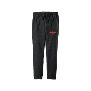 Brunswick CoolWick Men's Fleece Bowling Joggers - Black Heather