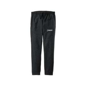 CoolWick CoolWick Men's Fleece Bowling Joggers - Black Heather