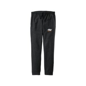 Motiv CoolWick Men's Fleece Bowling Joggers - Black Heather
