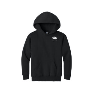 Motiv CoolWick Youth NuBlend Pullover Bowling Hoodie - Black