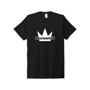 Brunswick CoolWick Men's Tri-Blend Bowling T-Shirt - Black