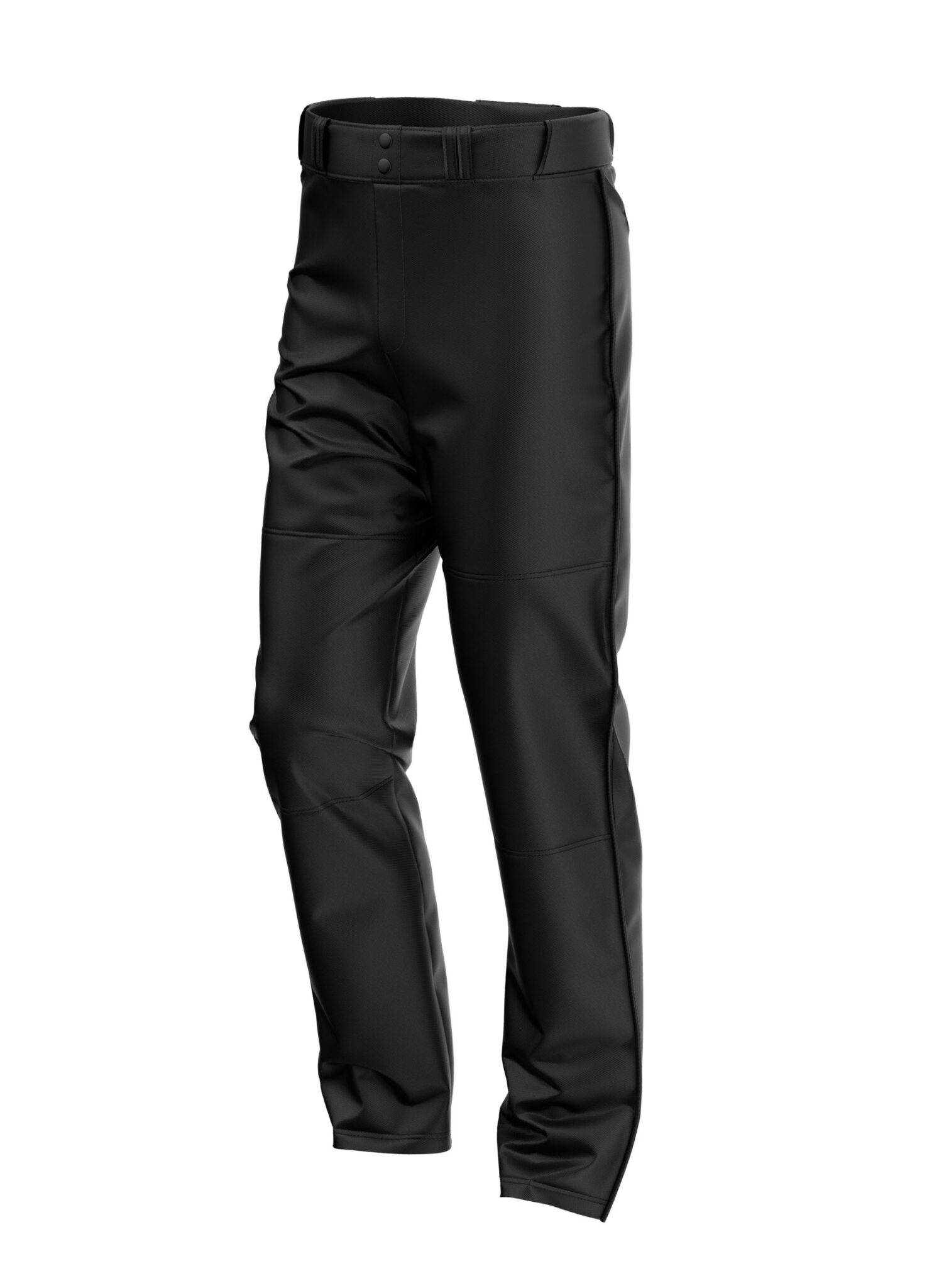 Plain Black CoolWick Bowling Pants