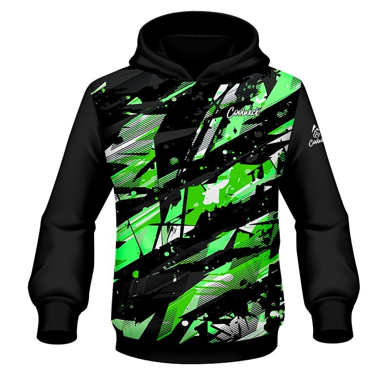 Coolwick ELITE Empire Green White Hoodie Front