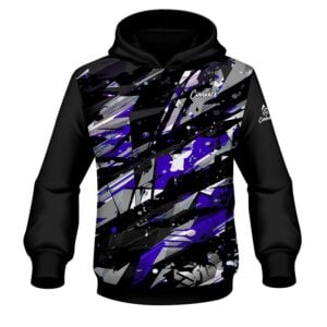 Coolwick ELITE Empire Purple White Hoodie Front