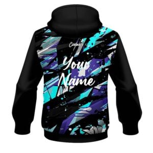 Coolwick ELITE Empire Teal Purple Hoodie Back