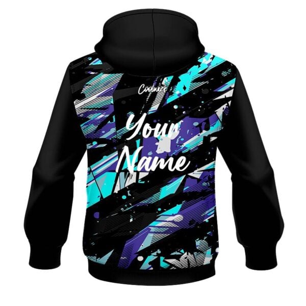 Coolwick ELITE Empire Teal Purple Hoodie Back