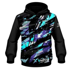 Coolwick ELITE Empire Teal Purple Hoodie Front