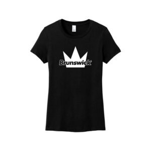 Brunswick CoolWick Women's Perfect Weight Bowling T-Shirt - Jet Black