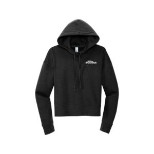 Brunswick CoolWick Women's Crop Pullover Bowling Hoodie - Black