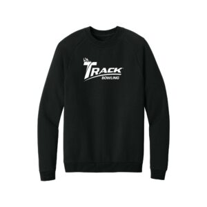 Track CoolWick District Cloud Fleece Crew Bowling Sweatshirt - Black