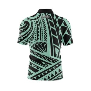 Alternative view of Aqua Tribe Fast Track CoolWick Bowling Jersey