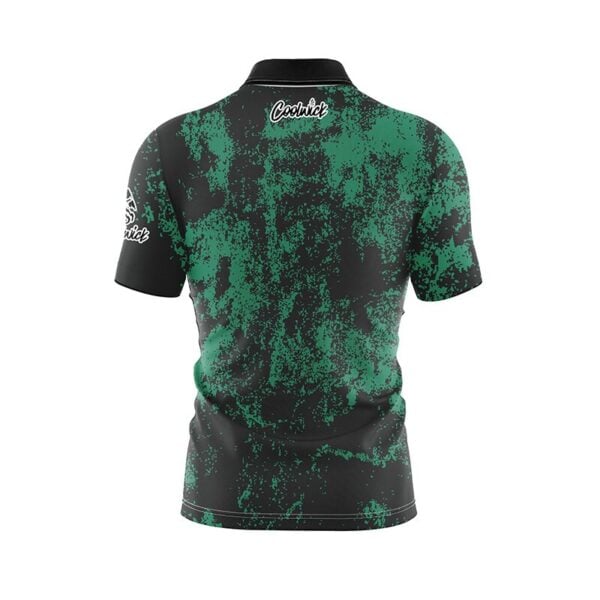 Jade Venom Fast Track CoolWick Bowling Jersey - Image 2