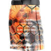 Fire Honeycomb CoolWick Bowling Shorts