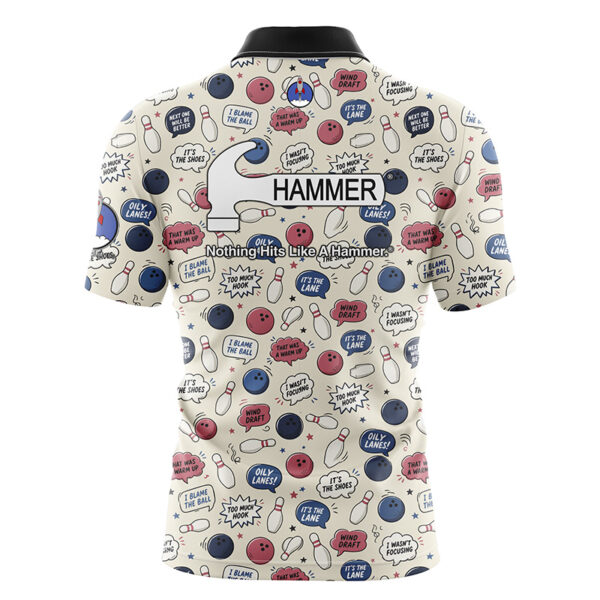 Hammer The Excuse Shirt Rocket Bowling Jersey - Image 2